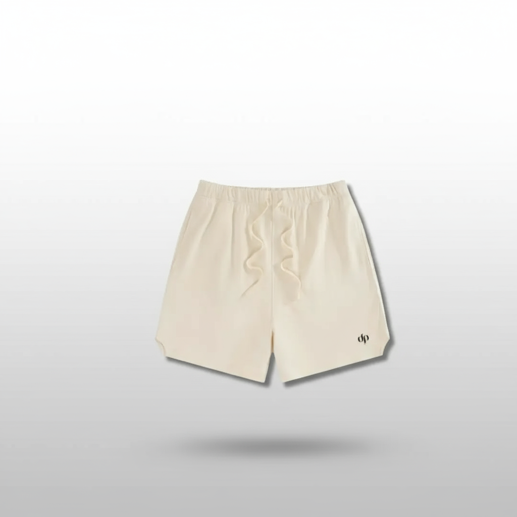 DP Shorts - MARINE BLUE & BEIGE - Doppelpass
